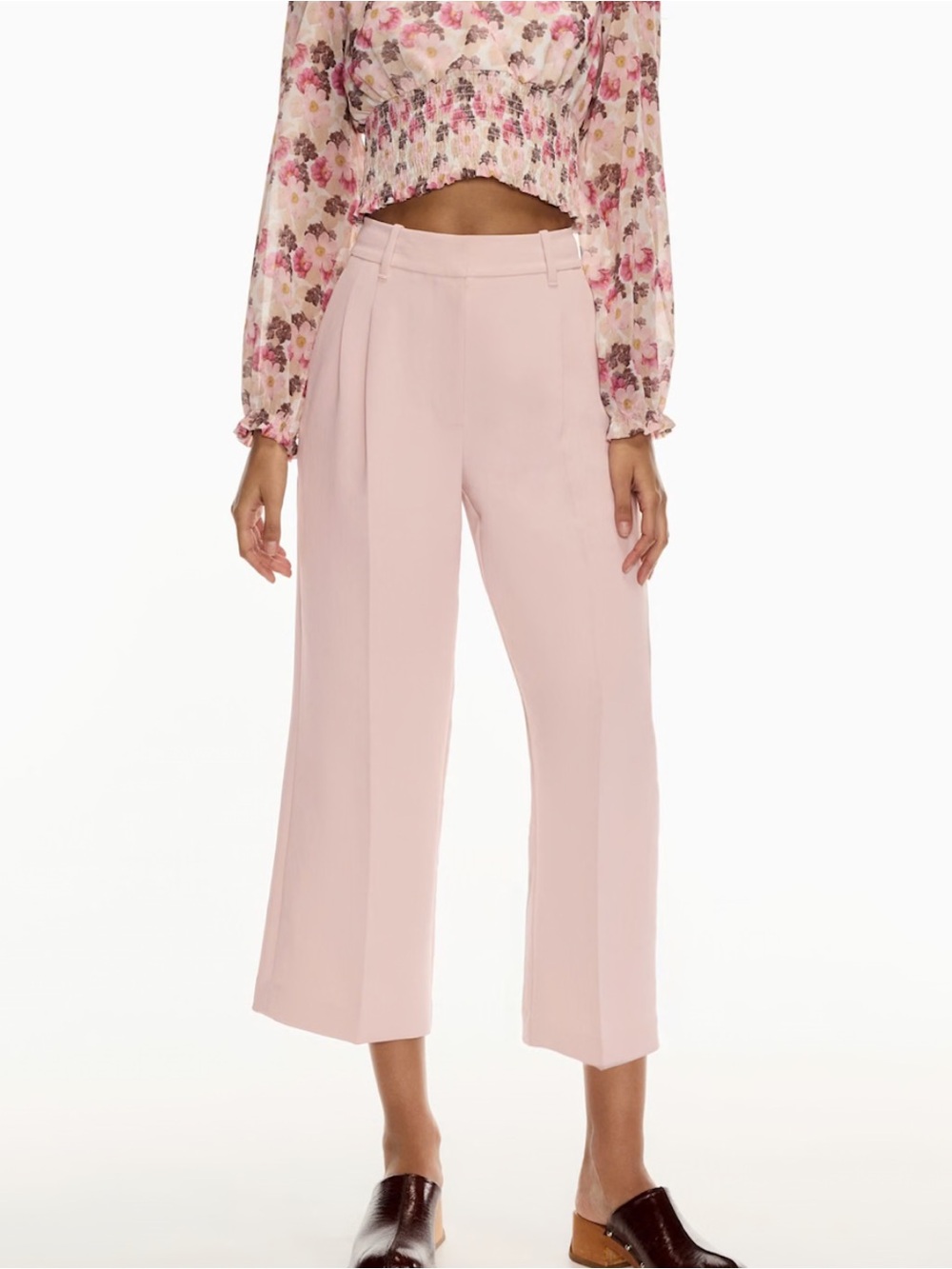 Wilfred Effortless Cropped Crepette Lilac